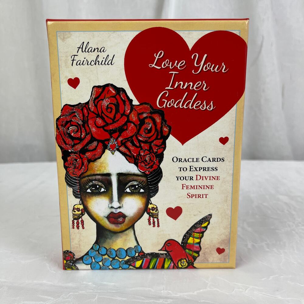 Alana Fairchild Love Your Inner Goddess Oracle Card Deck & Guidebook Box Set